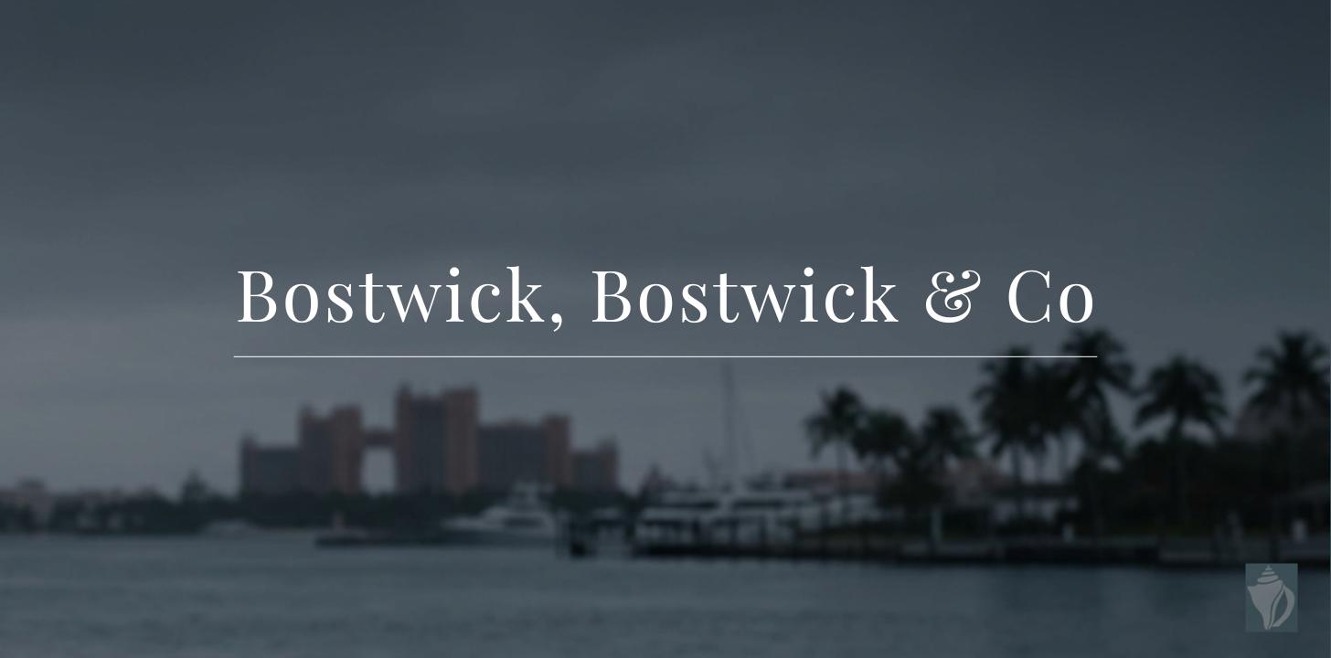 Bostwick, Bostwick & Co demo site screenshot
